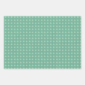 Seafoam Rattan Gift Wrap Sheets Geschenkpapier Set (Vorderseite 2)