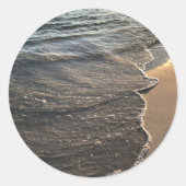 Seafoam Runder Aufkleber (Vorderseite)