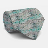 Seafoam seaglass Krawatte (Gerollt)
