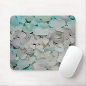 Seafoam Seaglass Mousepad (Mit Mouse)