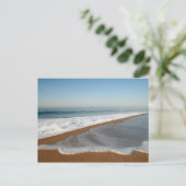 Seafoam Shore Postkarte (Stehend Vorderseite)