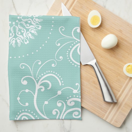 Seafoam Strudel Küchentuch (Viertel Falte)