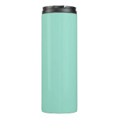 Seafoam Stylized Wedding Bridesmaid Thermosbecher (Rückseite)