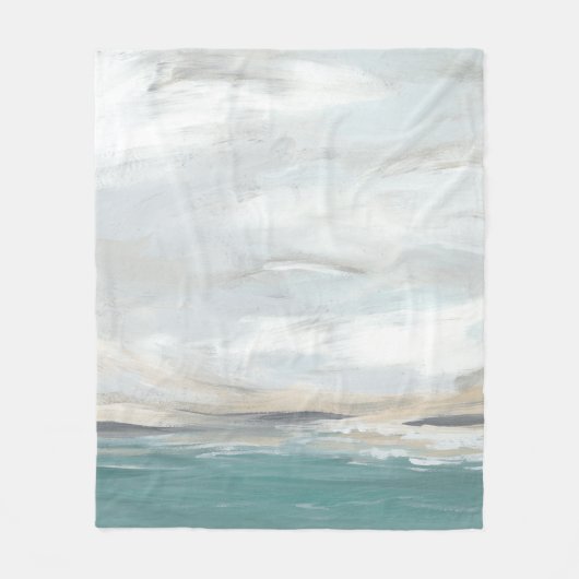 Seafoam Vista Fleecedecke (Vorderseite)