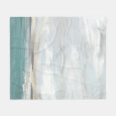 Seafoam Vista Fleecedecke (Vorderseite (Horizontal))
