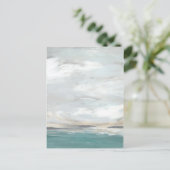 Seafoam Vista Postkarte (Stehend Vorderseite)