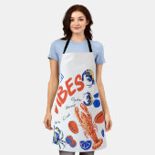 Seafood Beach Fisherman Ocean Tropical Quote  Schürze (Getragen)