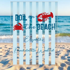 Seafood Boil Bachelorette Party Acrylschild