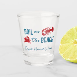 Seafood Boil Bachelorette Party Schnapsglas