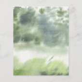 Seafood Boil Einladung Wasserfarben Cookout Budget (Rückseite)