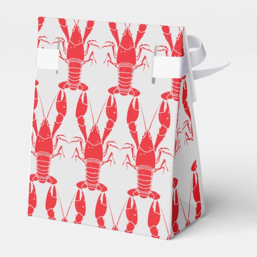 Seafood Boil Family Summer Lobster Backyard Party Geschenkschachtel (Rückseite)