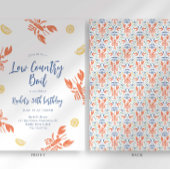 Seafood Boil Hummer Bake Einladung