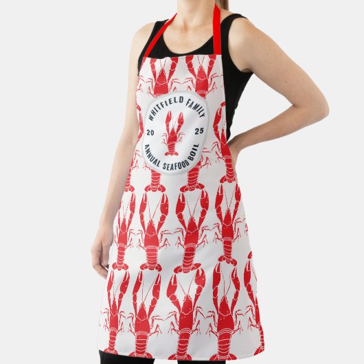 Seafood Booking Custom Annual Wiedersehen Lobster Schürze (InSitu)