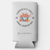 Seafood Booking Summer Crawfish Party Custom Selters Dosenkühler (Rückseite)