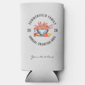 Seafood Booking Summer Crawfish Party Custom Selters Dosenkühler (Vorderseite)