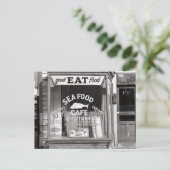 Seafood Cafe, 1937 Postkarte (Stehend Vorderseite)