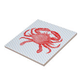 Seafood Crab Picnic Fliese (Seite)