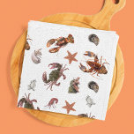 Seafood Crustacean Hummer Craster Muster Geschirrtuch<br><div class="desc">Dieses Design kann durch Auswahl der Option Design bearbeiten personalisiert werden. Sie können auch auf andere Gegenstände übertragen. Kontaktieren Sie mich unter colorflowcreations@gmail.com oder nutzen Sie die Chat-Option oben auf der Seite, wenn Sie dieses Design auf einem anderen Produkt haben möchten oder Hilfe bei diesem Design benötigen. Sehen Sie mehr...</div>