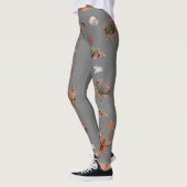Seafood Crustacean Hummer Craster Muster Leggings (Links)