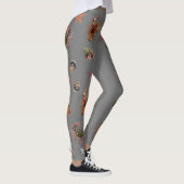 Seafood Crustacean Hummer Craster Muster Leggings (Rechts)