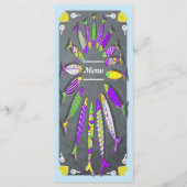 Seafood & Fish Restaurant Menu Menükarte (Vorderseite)