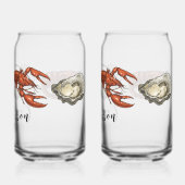 Seafood Glass Cans Dosenglas (Rückseite)