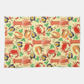 Seafood Handtuch (Horizontal)