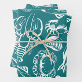 Seafood Lover Pattern Geschenkpapier Set (Beispiel)