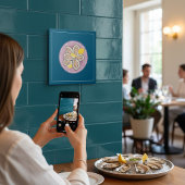 Seafood Oyster Platter Lemon Design Fliese