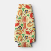 Seafood Pattern Flaschenkühler (Vorderseite)