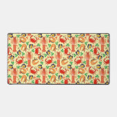Seafood Pattern Schreibtischunterlage (Vorderseite)