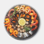 Seafood Platter Magnet (Vorne)