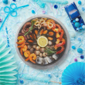 Seafood Platter Pappteller (Party)
