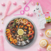 Seafood Platter Pappteller (Party)