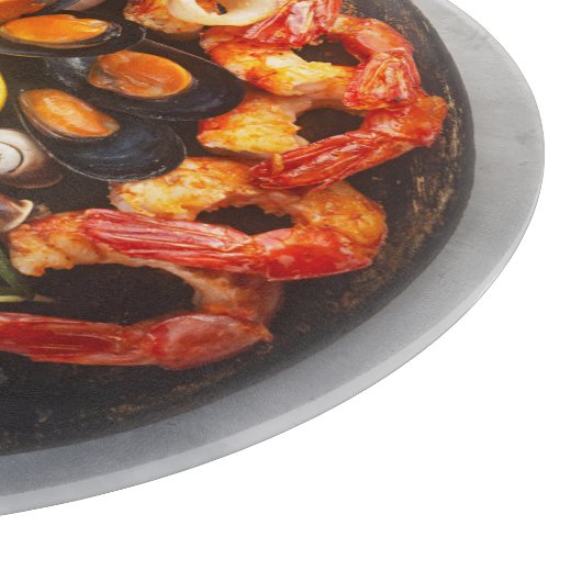 Seafood Platter Schneidebrett (Ecke)