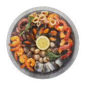 Seafood Platter Schneidebrett (Vorderseite)