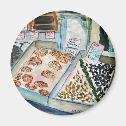 Seafood Sale Magnet (Pike Place Seattle) (Vorne)
