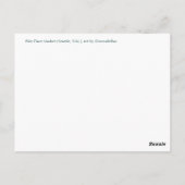 Seafood Sale Postcard (Pike Place Seattle) Postkarte (Rückseite)