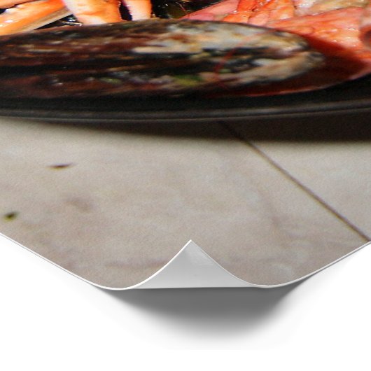 Seafood Soup Poster (Ecke)