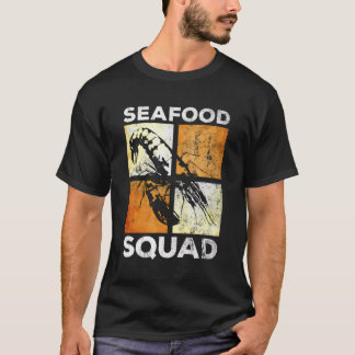 Seafood Squad Stilvolle Hummer Eating Hobby Koch T-Shirt