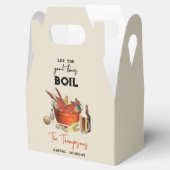 Seafood Summer Annual Crawfish Boil Party Geschenkschachtel (Geöffnet)