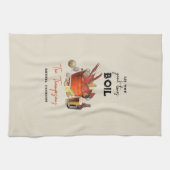 Seafood Summer Annual Crawfish Boil Party Geschirrtuch (Horizontal)