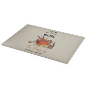 Seafood Summer Annual Crawfish Boil Party Schneidebrett (Ecke)