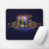 SeaFurys Schild (blaues) Mousepad (Mit Mouse)