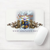 SeaFurys Schild (weißes) Mousepad (Mit Mouse)