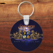 SeaFurys Shield (Blue) Schlüsselanhänger (Vorderseite)