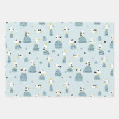 Seageln im Set zum Wrapping Paper von Seashore 3 Geschenkpapier Set (Vorderseite)