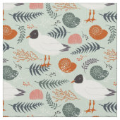 Seagiulls Stoff (Nahaufnahme)