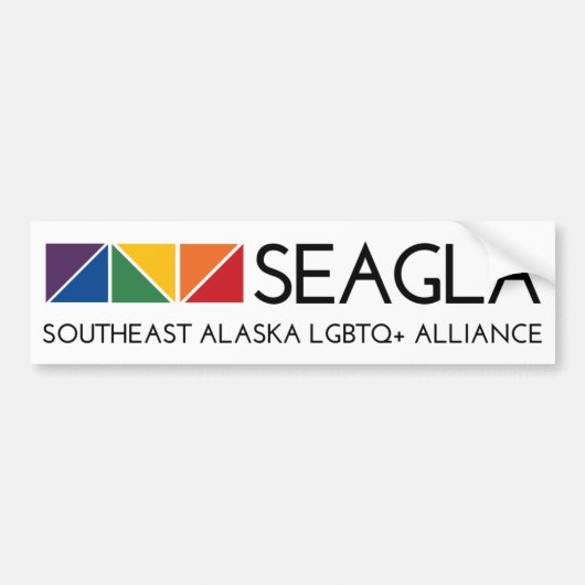 SEAGLA Logo-Autoaufkleber Autoaufkleber (Vorne)
