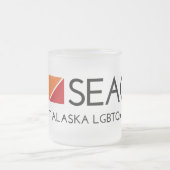 SEAGLA Logo-mattierte Tasse (Mittel)
